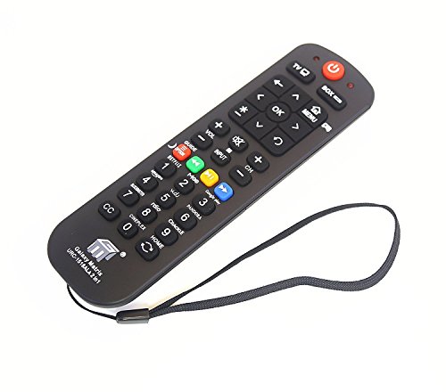 LuckyStar Universal Streaming Remote Control Replacement for Roku Vizio LG Samsung TV/Streaming Box, if Applicable Roku 1 2 3, Apple TV, Vizio LG Samsung Smart TV (2 in 1-URC1518)