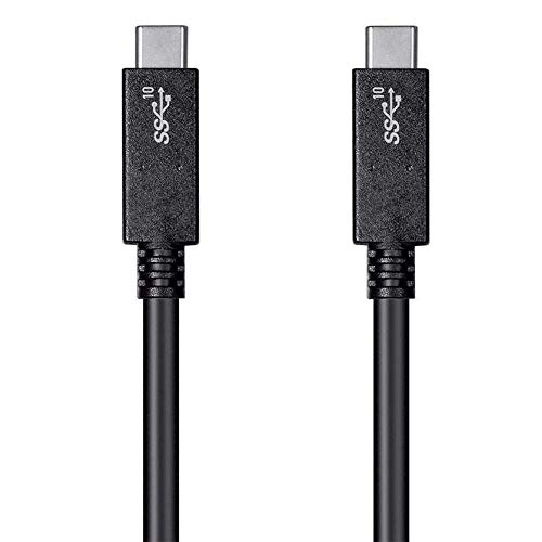 Monoprice 3.1 USB-C to USB-C Gen 2 - 1 Meter (3.3ft) 5A, 10 Gbps, For PC, Samsung Galaxy S9 S8 Note 8, Pixel, LG V30 G6 G5, Nintendo Switch, and more