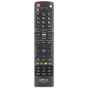 gvirtue universal remote control for almost all lg brand lcd led hd tv, 3d tv, smart tv