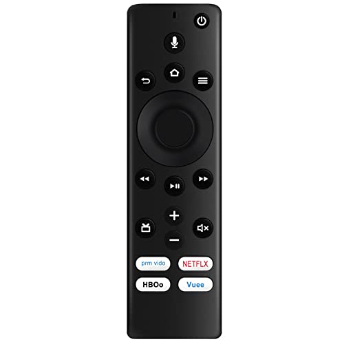 CT-RC1US-19 Replace Voice Remote Applicable for Toshiba Fire TV 43LF621U19 50LF621U19 55LF621U19 43LF421U19 32LF221U19 43LF711U20 50LF711U20 55LF711U20 TF-50A810U19 55LED2160P 43LED2160P 50LED2160P