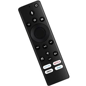 CT-RC1US-19 Replace Voice Remote Applicable for Toshiba Fire TV 43LF621U19 50LF621U19 55LF621U19 43LF421U19 32LF221U19 43LF711U20 50LF711U20 55LF711U20 TF-50A810U19 55LED2160P 43LED2160P 50LED2160P