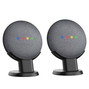 sportlink pedestal for nest mini (2nd gen) and google home mini (1st generation) improves sound visibility and appearance – a must have mount holder stand for nest mini (2nd gen)/ home mini (2 pack)