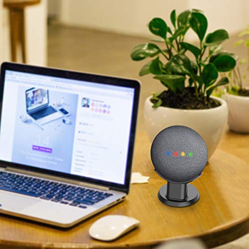 SPORTLINK Pedestal for Nest Mini (2nd Gen) and Google Home Mini (1st Generation) Improves Sound Visibility and Appearance - A Must Have Mount Holder Stand for Nest Mini (2nd Gen)/ Home Mini (2 Pack)