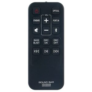 COV33552438 COV33552433 Replacement Remote Control Applicable for LG 2.0 Channel Compact Sound Bar SK1