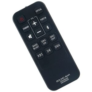 COV33552438 COV33552433 Replacement Remote Control Applicable for LG 2.0 Channel Compact Sound Bar SK1