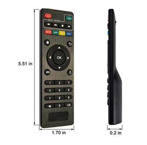 X96 Mini Remote Control X96 S905W Replacement Remote Control for MXQ Pro 4K,T95M,T95N,T95X,MX9,H96,H96 pro+ Android TV Box Remote Control