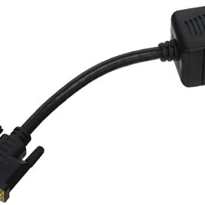 Monoprice 102518 DVI-D Male to DVI-D Female x 2 Video Splitter Cable