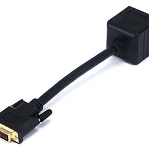 Monoprice 102518 DVI-D Male to DVI-D Female x 2 Video Splitter Cable