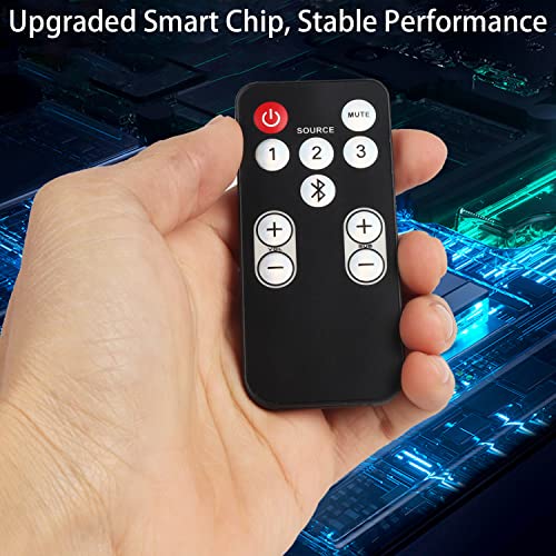 RE15031 Remote Control Compatible with Polk Audio Soundbar 6500BT 6500 6000 5000 3000 2000 4000 9000 SB5000IHT 6000 5000IHT 3000IHT 3000 ONE Step IHT3000 Replacement Controller with Batteries
