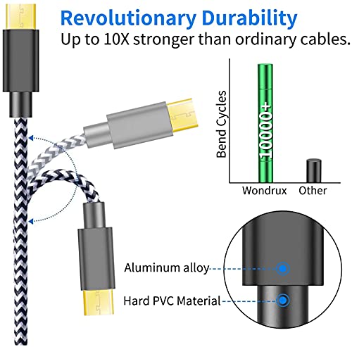 USB Cable for Fire Stick, Micro USB Power Cable for Amazon Fire Stick, Power up Your Fire Stick from Your TV's USB Port, Chromecast, Roku Stick, TiVo Stream 4K, 2 Pack