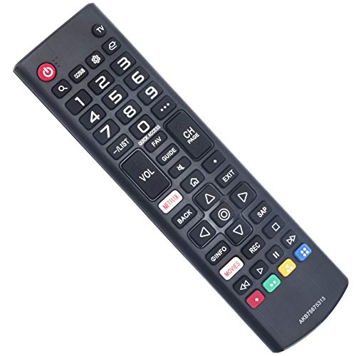 AKB75675313 Replacement Remote Fit for LG LED TV 65UN7100PUA 65UN6950ZUA 65UN6951ZUA 70UN6950ZUA 70UN7370PUC 70UN7370AUD 70UN7370PUB 70UN7100PUA 70UN7070PUA 75UN8570PUC 75UN7370PUE 75UN8000PUB