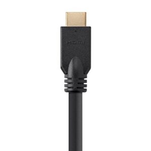 Monoprice HDMI Cable - 15 Feet - Black (No Logo) | High Speed, 4K@60Hz, HDR, 18Gbps, 26AWG, YUV 4:4:4, CL2, Compatible with UHD TV and More - Commercial Series