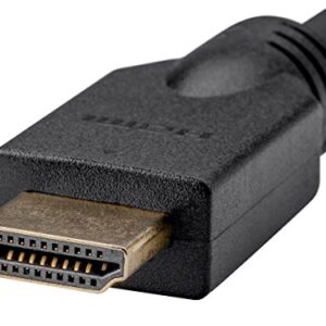 Monoprice HDMI Cable - 15 Feet - Black (No Logo) | High Speed, 4K@60Hz, HDR, 18Gbps, 26AWG, YUV 4:4:4, CL2, Compatible with UHD TV and More - Commercial Series