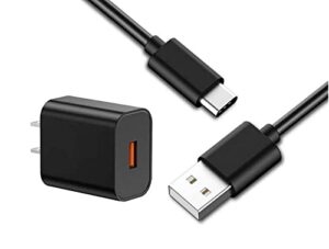 made for amazon, usb-c power charge 3ft cable cord wire & ac block for 2021 & newer kindle paperwhite, paperwhite signature edition & paperwhite kids 11th gen (not for older kindles)