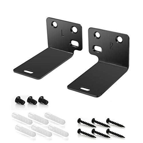 Black Mounting Wall Bracket Compatible with Bose WB-300 Sound Touch 300 Soundbar Soundbar 500 Soundbar 700 Soundbar 900 Speaker - 180 Days Warranty