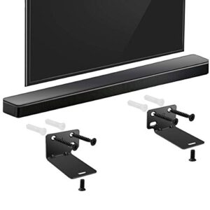 Black Mounting Wall Bracket Compatible with Bose WB-300 Sound Touch 300 Soundbar Soundbar 500 Soundbar 700 Soundbar 900 Speaker - 180 Days Warranty