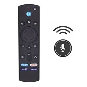myhgrc l5b83g voice remote control (3rd gen) replace for amazon fire tv stick (2nd gen, 3rd gen, lite, 4k), fire tv cube (1st gen and later) and fire tv (3rd gen), with tv control