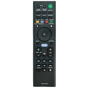 RMT-AH310U Replacement Remote Control Applicable for Sony Soundbar HT-CT800 HT-MT500 HT-ST5000 SA-CT800 SA-MT500 SA-ST5000 HTCT800 HTMT500 HTST5000 SACT800 SAMT500 SAST5000