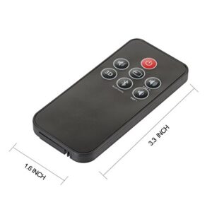 Remote Control for Klipsch R10B R20B R-10B R-20B ICON SB1 SB3 CS30 1015073 1061310 Replacement for Klipsch Reference Sound Bars Remote Control