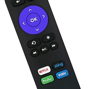 IR Remote Compatible with Roku 1 2 3 4 HD LT XS XD Roku Express 3900R Premiere 4620XB 4210XB 3900R 2500R 2700R 2450XB Media Player Box