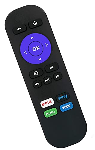 IR Remote Compatible with Roku 1 2 3 4 HD LT XS XD Roku Express 3900R Premiere 4620XB 4210XB 3900R 2500R 2700R 2450XB Media Player Box