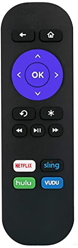 IR Remote Compatible with Roku 1 2 3 4 HD LT XS XD Roku Express 3900R Premiere 4620XB 4210XB 3900R 2500R 2700R 2450XB Media Player Box