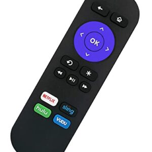 IR Remote Compatible with Roku 1 2 3 4 HD LT XS XD Roku Express 3900R Premiere 4620XB 4210XB 3900R 2500R 2700R 2450XB Media Player Box