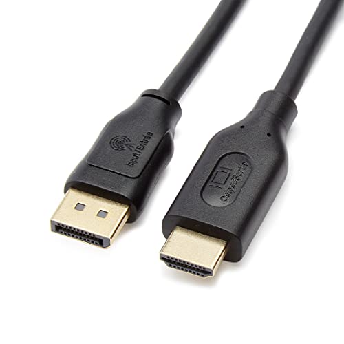 Amazon Basics Uni-Directional DisplayPort to HDMI Display Cable 4K@30Hz - 3 Feet