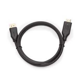 Amazon Basics Uni-Directional DisplayPort to HDMI Display Cable 4K@30Hz - 3 Feet