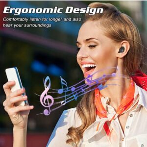 UrbanX Wireless Earbuds Bluetooth 5.0 Headphones with Digital LED Display Charging Case Stereo Mini Earphones in Ear Headset Waterproof for Acer Chromebook Tab 10
