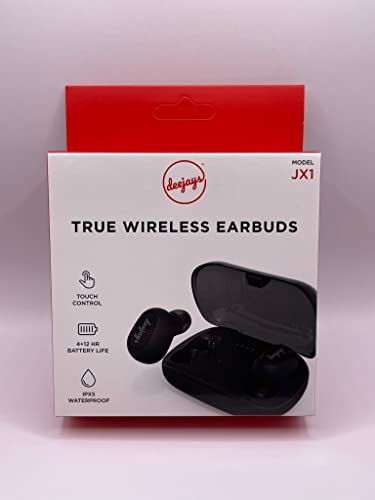 Deejays True Wireless Earbuds (Black)