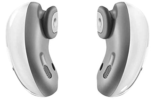 SAMSUNG SM-R180NZWAXAR Earset - Galaxy Buds Live, Mystic White Stereo True Wireless Bluetooth Earbud Binaural in Ear Noise Canceling (Certified Refurbished)