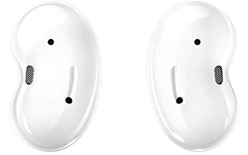 SAMSUNG SM-R180NZWAXAR Earset - Galaxy Buds Live, Mystic White Stereo True Wireless Bluetooth Earbud Binaural in Ear Noise Canceling (Certified Refurbished)