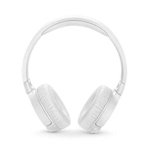 jbl tune 600btnc – noise cancelling on-ear wireless bluetooth headphone – white (renewed)