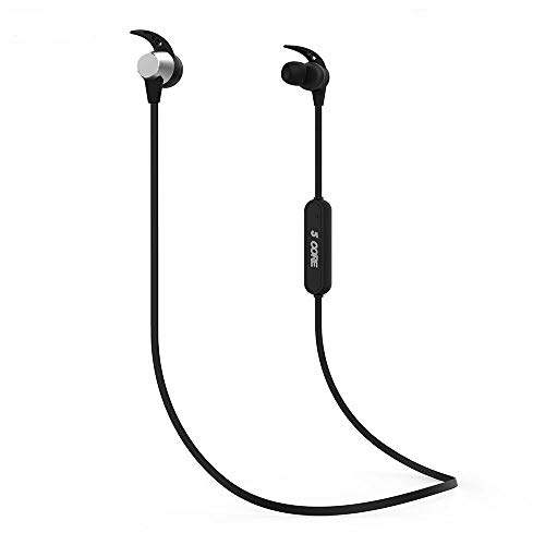 5 CORE Premium Bluetooth Earbuds Neckband Magnetic Bluetooth Headphones Wireless Bluetooth 5.0 Headphones Sweat Proof & IPX7 Waterproof Earphones 12 Hours Playtime for Gym Workout EP02 B