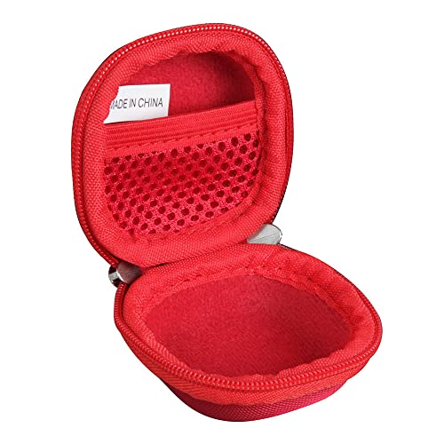 Adada Hard Travel Case for Samsung Galaxy Buds Live / Samsung Galaxy Buds Pro / Samsung Galaxy Buds 2 True Wireless Earbuds (Red)