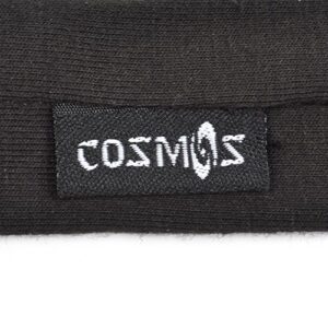 Cosmos Pack of 2 Black Soft Cotton Headset Cover/protector/sleeve for Lg Tone + Hbs-730 Stereo Wireless Bluetooth Headphone