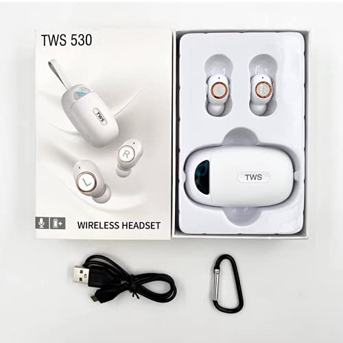 UrbanX Wireless Earbuds for Sony Xperia Z5 Compact with Immersive Sound True 5.0 Bluetooth in-Ear Headphones - Includes 2000mAh Charging Case - Stereo Calls Touch Control IPX7 Sweatproof Deep Bass