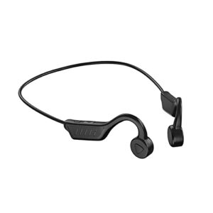 bone conduction headphones wireless open ear earphones bluetooth sports waterproof noise cancelling lightweight headphone with microphone over ear for running hiking workout driving android ios