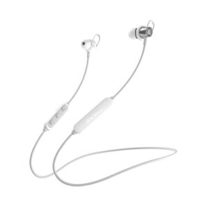 edifier w200bt se bluetooth 5.0 in-ear sports earphones, 7 hours playback,ipx5 sweat and water resistant, cvc noise suppression, multi-point support – silver