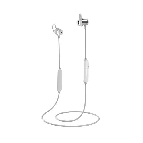 Edifier W200BT SE Bluetooth 5.0 in-Ear Sports Earphones, 7 Hours Playback,IPX5 Sweat and Water Resistant, CVC Noise Suppression, Multi-Point Support - Silver