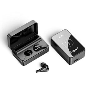 h3s bluetooth 5.0 wireless earbuds ipx7 waterproof tws 9d hifi stereo headphones in ear built in mic headset with 3500mah power bank mirror