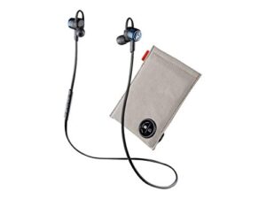 plantronics moisture-resistant earphones – wireless – bluetooth with charging case cobalt blue (204352-70)