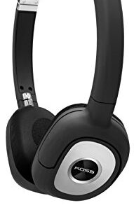 Koss SP330 On Ear Dynamic Headphones Black with Silver Accents