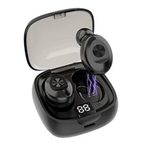 teenway bluetooth earbud headphones with wireless charging case ipx6 waterproof tws bluetooth 5.0 stereo headset xg8
