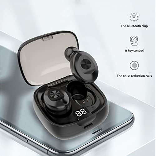 Teenway Bluetooth Earbud Headphones with Wireless Charging Case IPX6 Waterproof TWS Bluetooth 5.0 Stereo Headset XG8