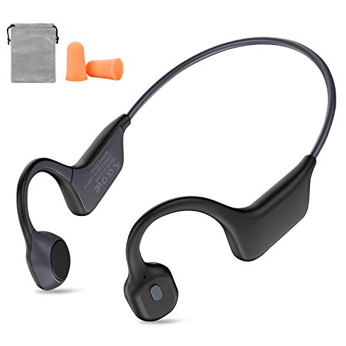 Bone Conduction Headphones, Open-Ear Wireless Sports Headsets Bluetooth 5.0 Light Weight Bone Conduction Headphones for Sports.