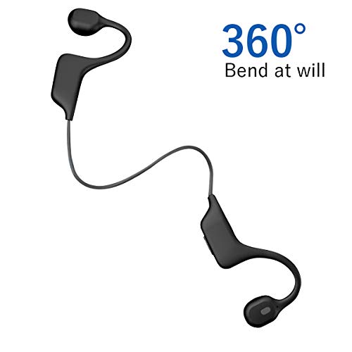 Bone Conduction Headphones, Open-Ear Wireless Sports Headsets Bluetooth 5.0 Light Weight Bone Conduction Headphones for Sports.