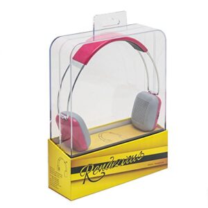 Oblanc SY-AUD23061 Rendezvous Wireless Bluetooth Headphone with Built In Micrphone Pink