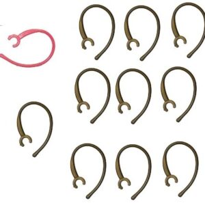 Samsung HM3000 Replacement Ear Hook for Samsung Hm6000/Hm1300/Hm1900 Bluetooth Headsets - Raspberry/Black